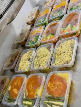 Marmitas saudáveis do Armazém Senna prontas para entrega
